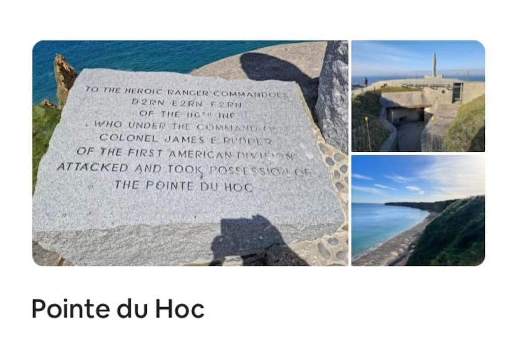 Au Coeur D'Omaha Beach- Colleville-Sur-Mer- Gite 2 Extérieur photo