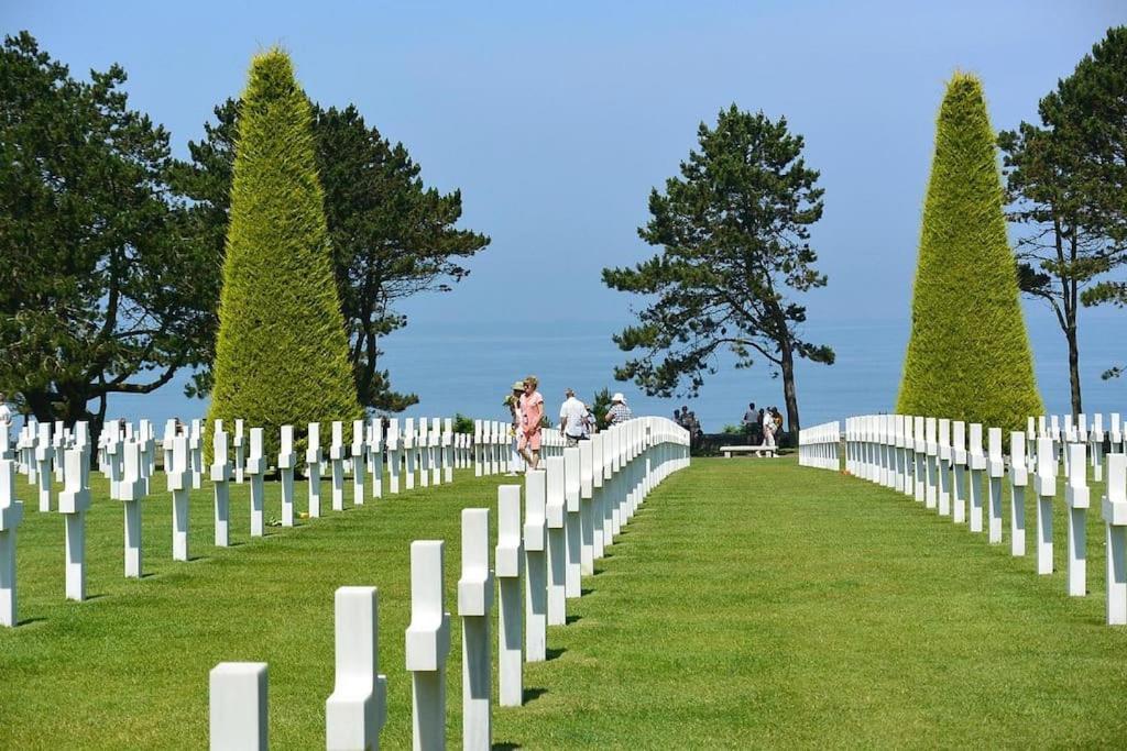 Au Coeur D'Omaha Beach- Colleville-Sur-Mer- Gite 2 Extérieur photo